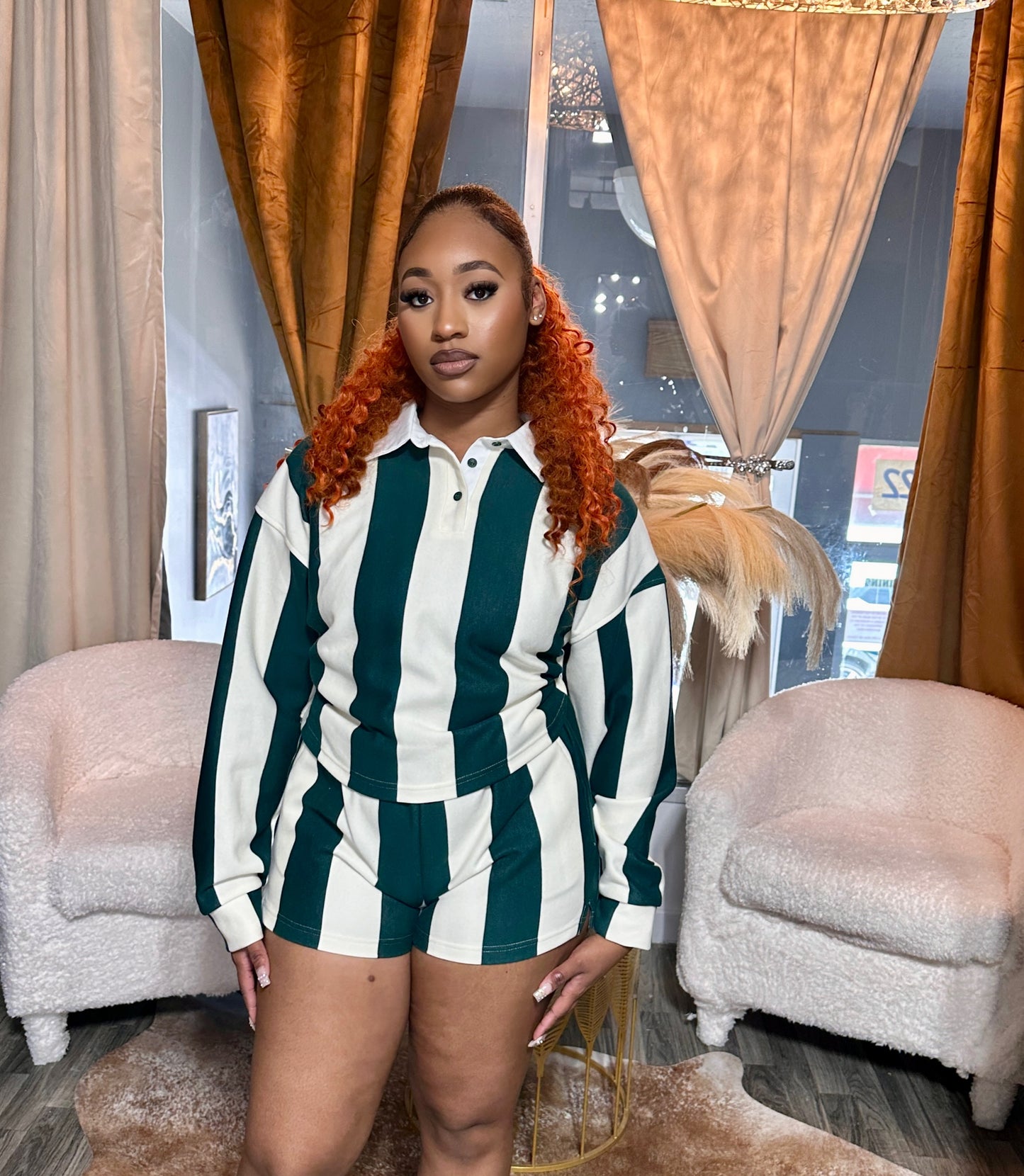 Stripes on Stripes Set - Green