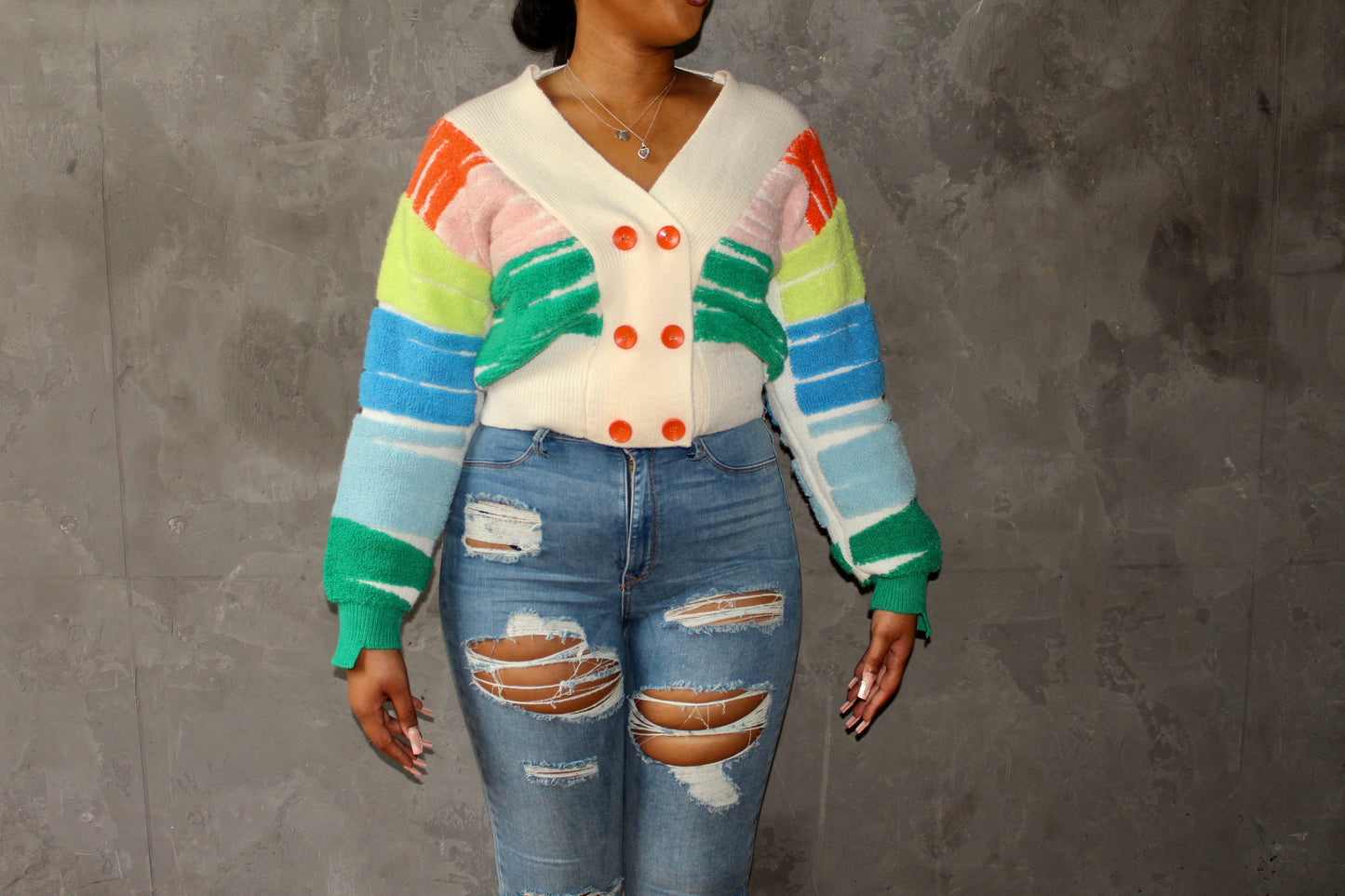 Fashion Girlie Knit Sweater