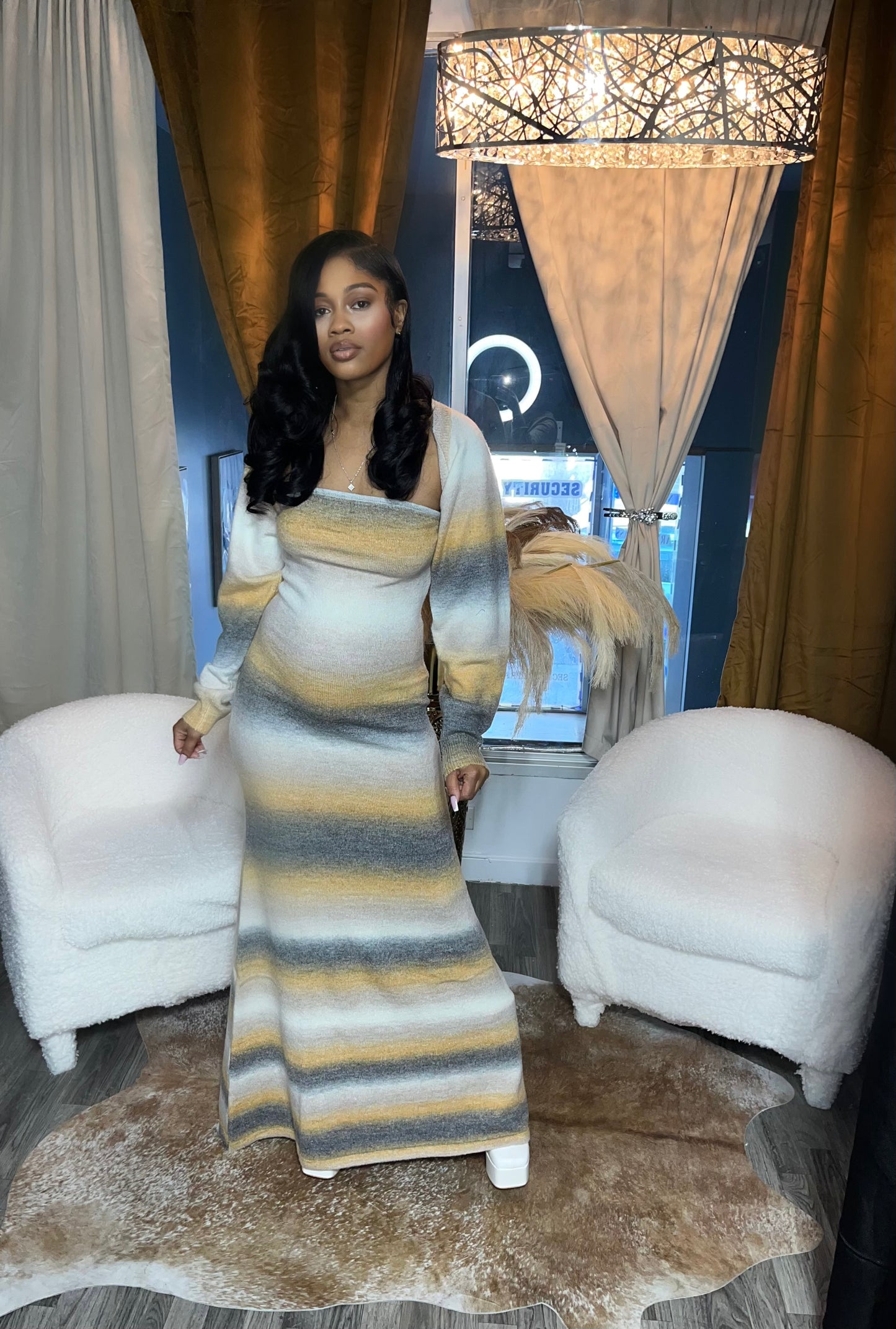 Warm and Cozy Dress Set