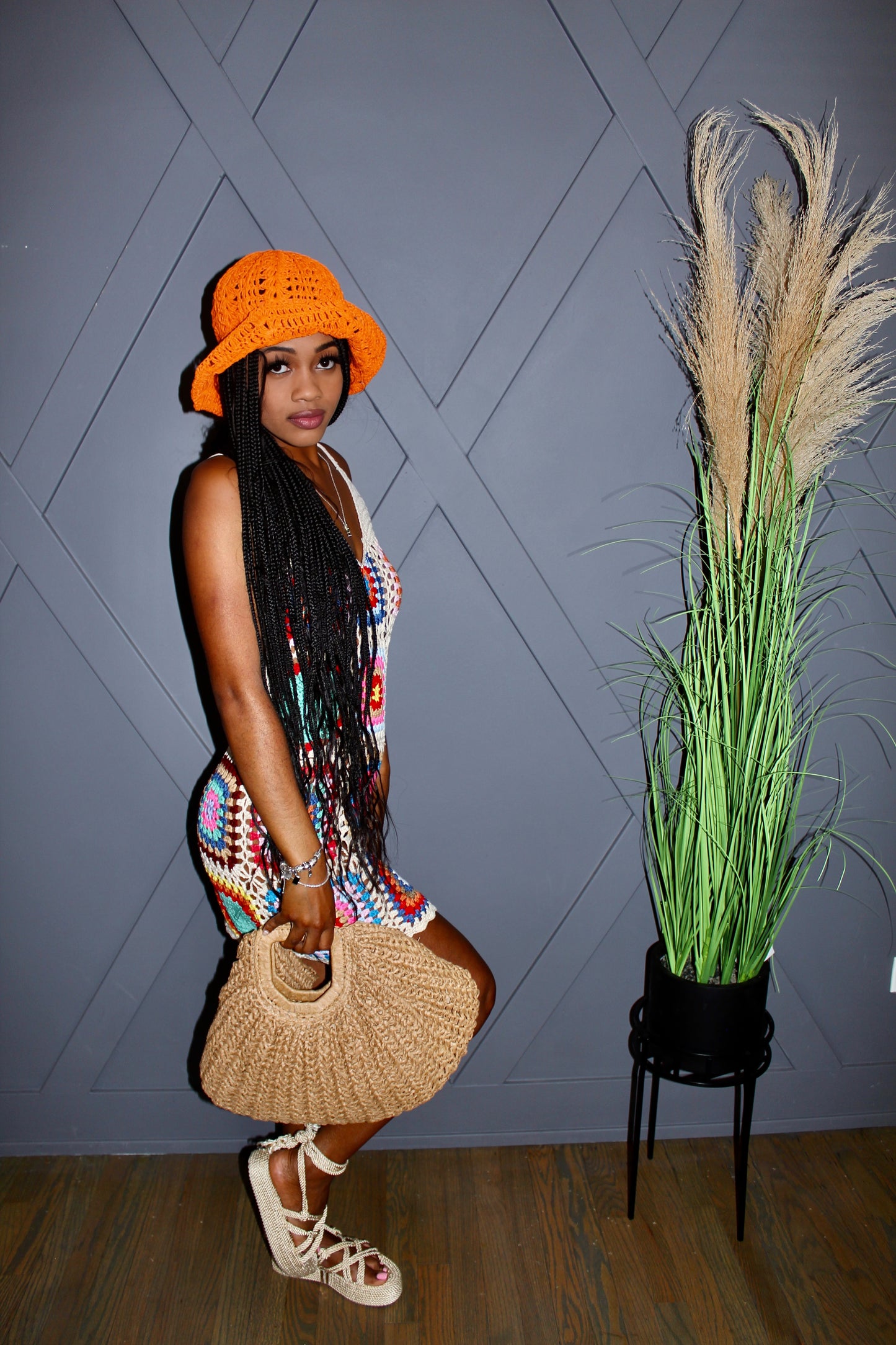 Sunny Days Crochet Dress