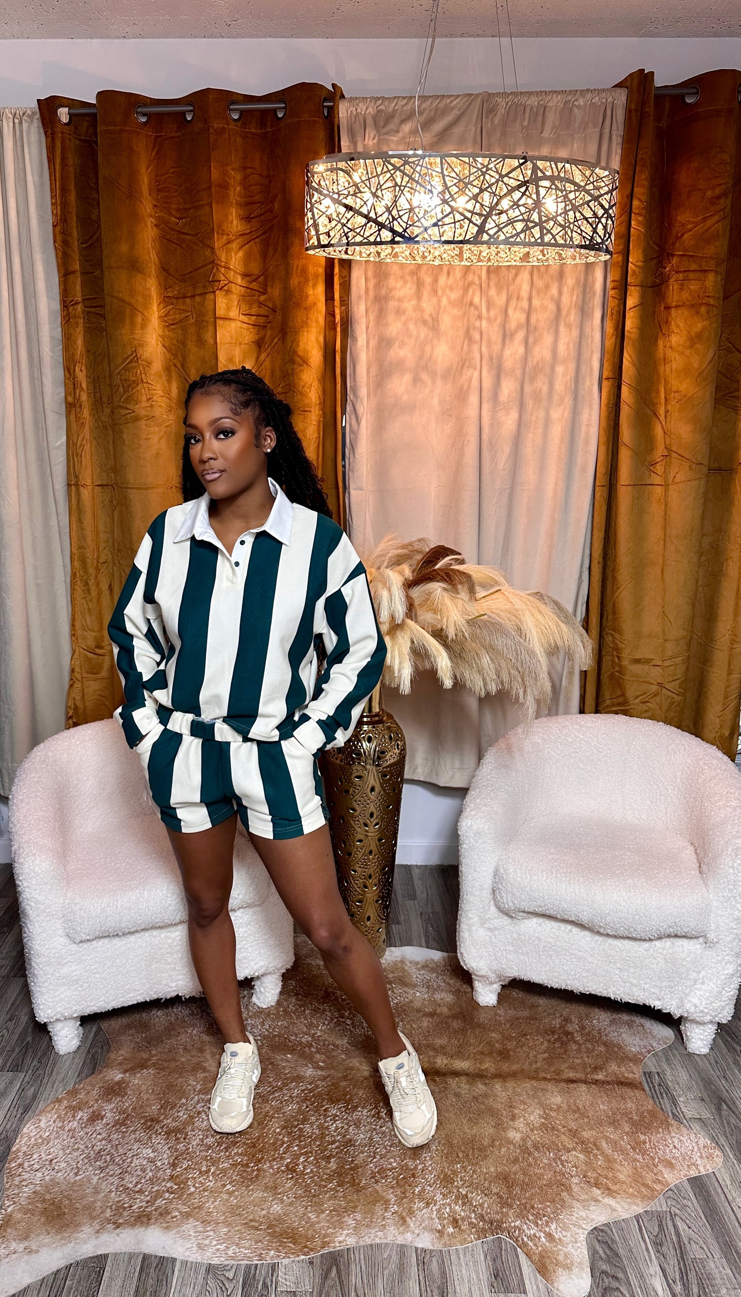 Stripes on Stripes Set - Green