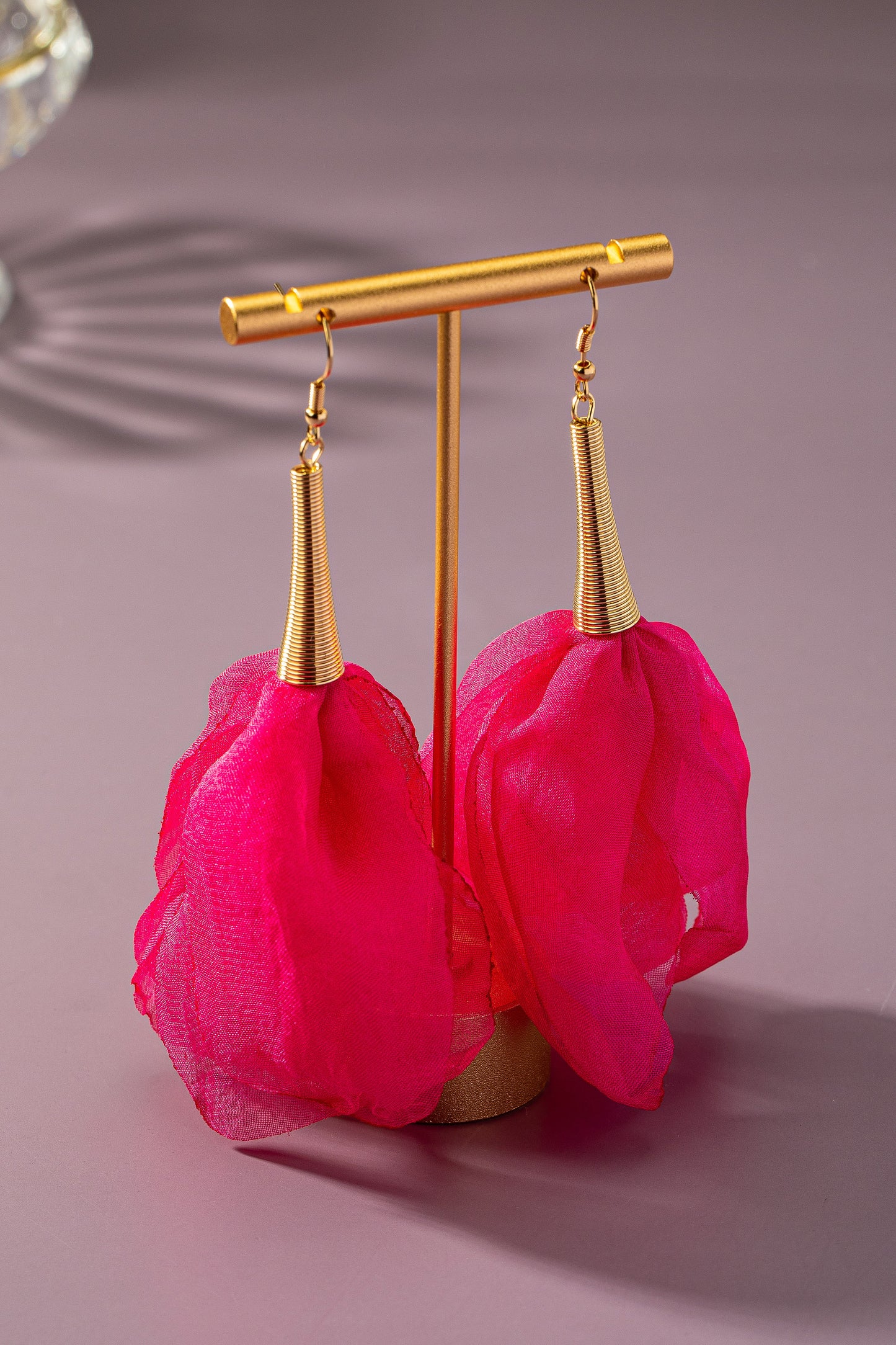 Gift of Chiffon Earring - Pink